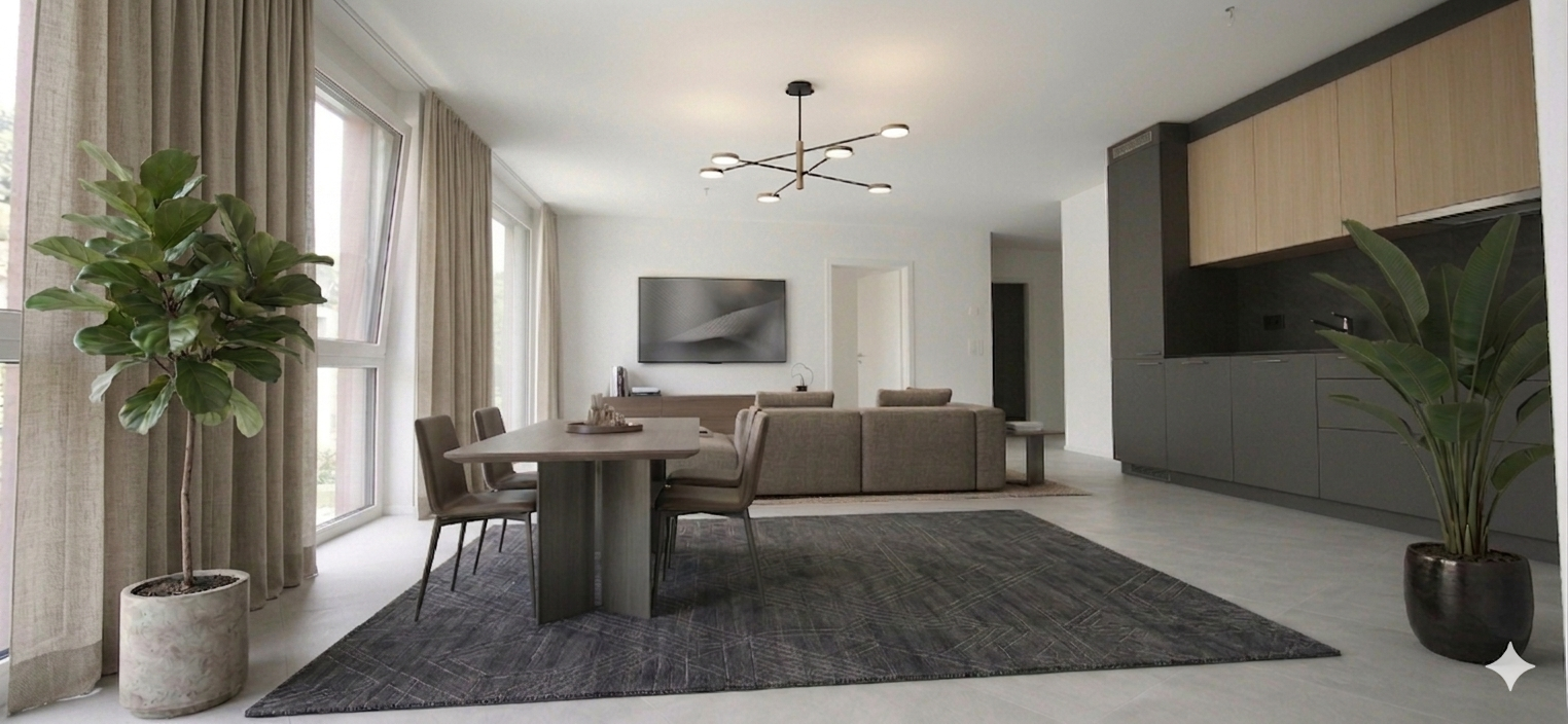 Living B12 et B22 home staging